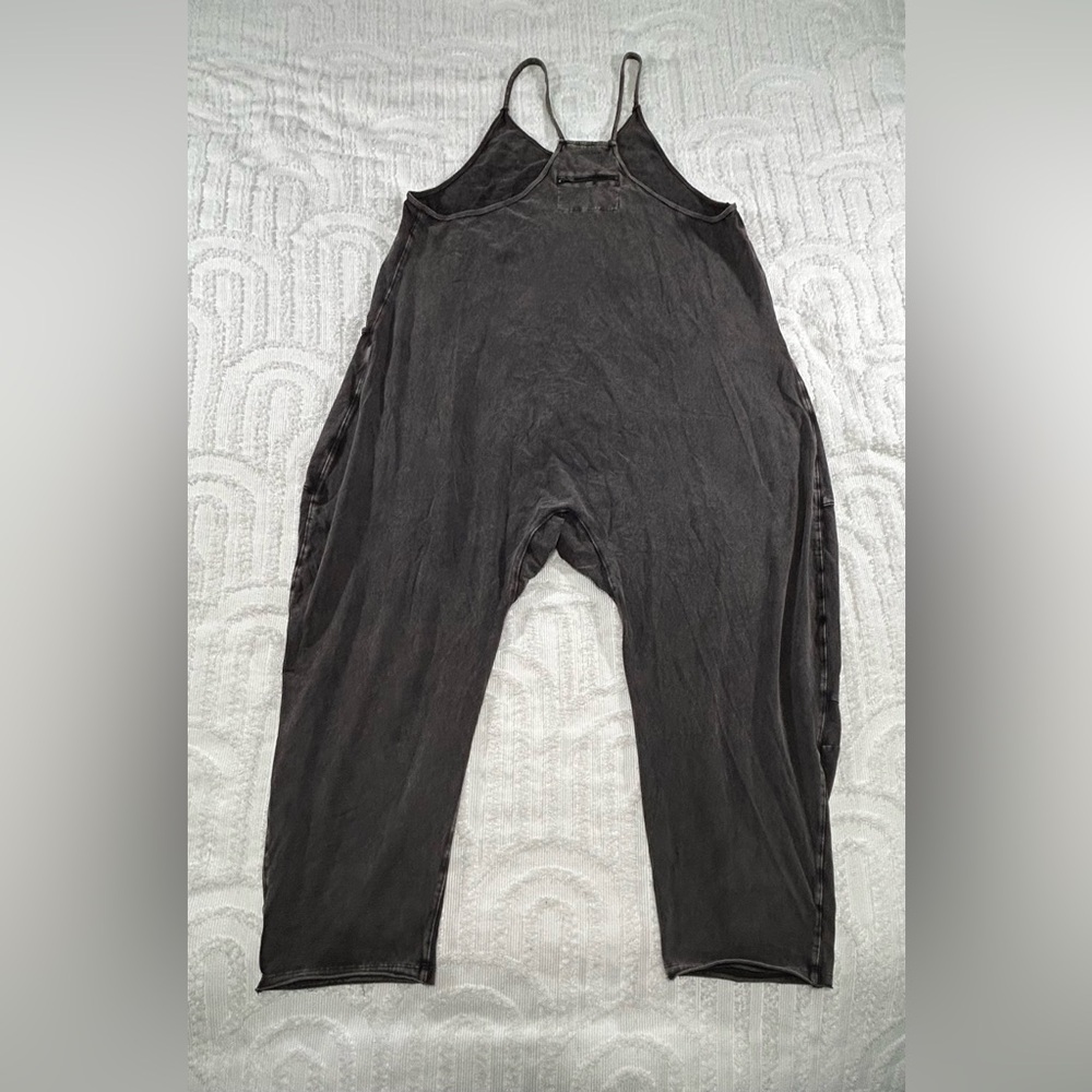 FP MOVEMENT BY FREE PEOPLE Hot Shot Onesie Washed Black M NWOT FP-359 - Picture 10 of 11